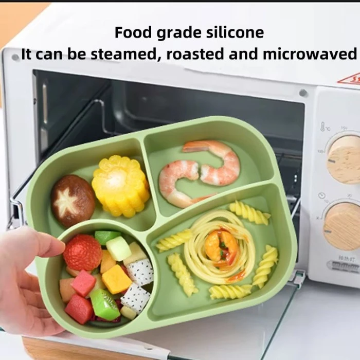 Silicone Bento Office Lunch Box Silicone Bento Office Lunch Box