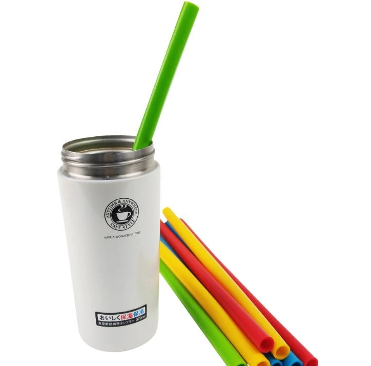Flexible Drinking Silicone Rubber Reusable Drinking Straws