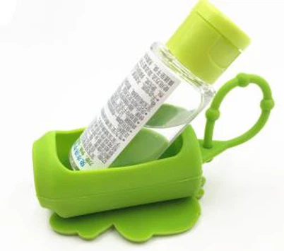 Držiak na fľašu na dezinfekciu rúk 30 ml/50 ml Držiak na fľašu zo silikónového parfému