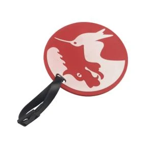 Menovky z farebnej embosovanej mäkkej PVC cestovnej batožiny
