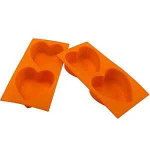 Srdce Silikónová forma Ice Cube Tray DIY Tortová forma
