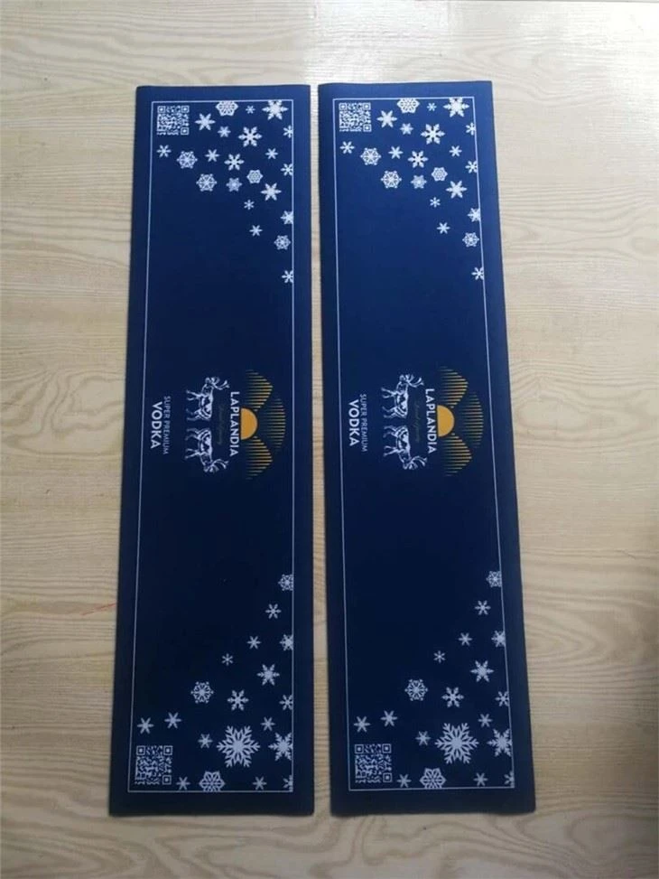 Protišmyková podložka z nitrilovej gumy absorbuje vodnú reklamu