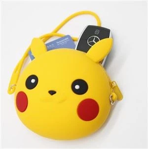 Pikachu Car Key Protector Silikón kľúč kľúč kľúč taška